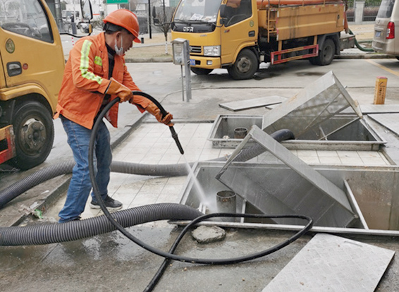 熊口镇隔油池清理